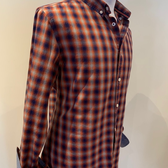 Men’s checkered shirt size L - Picture 5 of 5